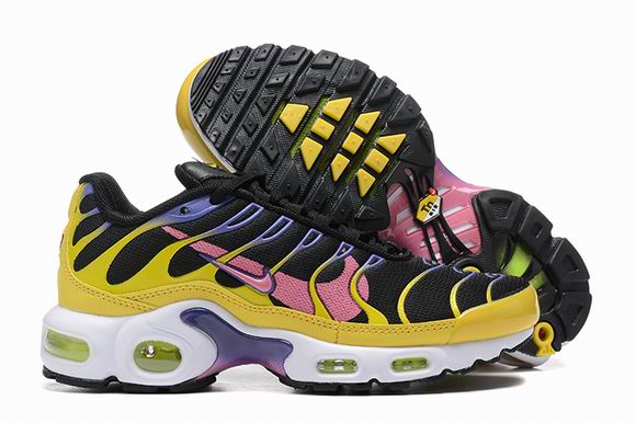 Nike Air Max Plus Tn Black Yellow Purple Women's Shoes-9